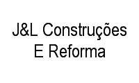 Logo J&L Construções E Reforma