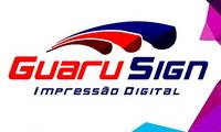 Logo Guaru Sign Comunicação Visual em Parque Renato Maia