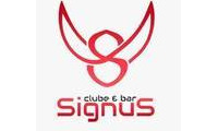 Logo Clube e Bar Signus em Dois de Julho