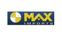 Logo Max Imports em Baeta Neves