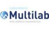 Logo de Laboratório Multilab em Centro