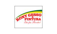 Logo Rony Gesso & Pinturas em Conjunto Residencial Galo Branco