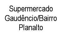 Logo Supermercado Gaudêncio/Bairro Planalto em Centro