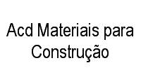 Logo Acd Materiais para Construção em Vila Formosa