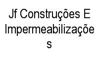 Logo Jf Construções E Impermeabilizações em Vila Curuçá