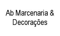 Logo Ab Marcenaria & Decorações em Perdizes