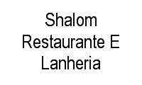 Logo Shalom Restaurante E Lanheria em Sarandi