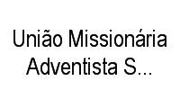 Logo União Missionária Adventista Sétimo Dia-Mov Br em Cristo Redentor