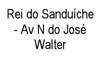 Logo Rei do Sanduíche - Av N do José Walter