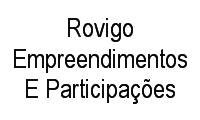 Logo Rovigo Empreendimentos E Participações em Dionisio Torres