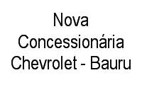 Logo Nova Concessionária Chevrolet - Bauru em Vila Cardia