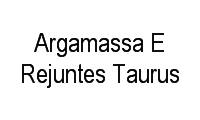 Logo Argamassa E Rejuntes Taurus