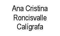 Logo Ana Cristina Roncisvalle Calígrafa em Jardim TV Morena