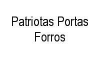 Logo Patriotas Portas Forros em Ipiranga