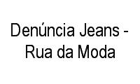 Logo Denúncia Jeans - Rua da Moda