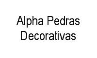 Logo Alpha Pedras Decorativas