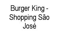 Logo Burger King - Shopping São José em Centro