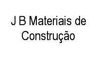 Logo J B Materiais de Construção em Catumbi