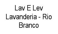 Logo Lav E Lev Lavanderia - Rio Branco em Rio Branco