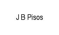 Logo J B Pisos em Pé de Plátano