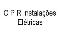 Logo C P R Instalações Elétricas em Vila Nova