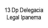 Logo 13 Dp Delegacia Legal Ipanema em Copacabana