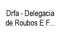 Logo Drfa - Delegacia de Roubos E Furtos de Automóveis em São Cristóvão