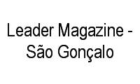 Logo Leader Magazine - São Gonçalo em Centro
