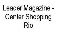 Logo Leader Magazine - Center Shopping Rio em Pechincha