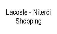 Logo Lacoste - Niterói Shopping em Centro
