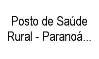 Logo Posto de Saúde Rural - Paranoá 06 (1 Eq. Psf)