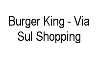 Logo Burger King - Via Sul Shopping em Sapiranga
