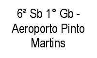 Logo 6ª Sb 1° Gb - Aeroporto Pinto Martins