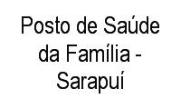 Logo Posto de Saúde da Família - Sarapuí