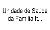 Logo Unidade de Saúde da Família Itaipu I E II em Itaipu
