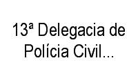 Logo 13ª Delegacia de Polícia Civil - Cavalhada em Cavalhada