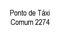 Logo Ponto de Táxi Comum 2274 em Santo Amaro