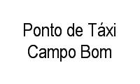 Logo Ponto de Táxi Campo Bom em Centro