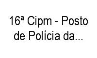 Logo 16ª Cipm - Posto de Polícia da Feira de S Joaquim em Água de Meninos
