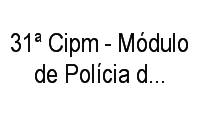 Logo 31ª Cipm - Módulo de Polícia da Lagoa da Paixão em Fazenda Coutos