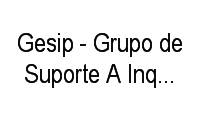 Logo Gesip - Grupo de Suporte A Inquéritos Policiais em Centro