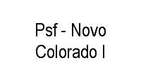 Logo Psf - Novo Colorado I em Novo Colorado
