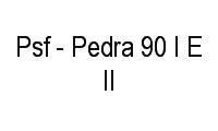 Logo Psf - Pedra 90 I E II