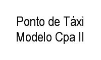 Logo Ponto de Táxi Modelo Cpa II em Morada da Serra II