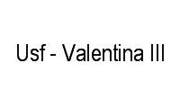Logo Usf - Valentina III em Valentina de Figueiredo