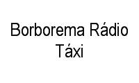 Logo de Borborema Rádio Táxi em Prata