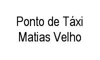 Logo Ponto de Táxi Matias Velho em Mathias Velho