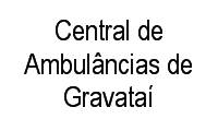 Logo Central de Ambulâncias de Gravataí em Centro