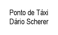 Logo Ponto de Táxi Dário Scherer