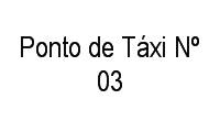 Logo de Ponto de Táxi Nº 03